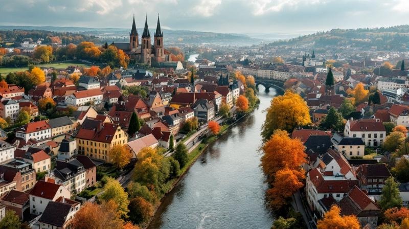 Stadtteile für Hof: Bausubstanz vom Bahnhofsviertel bis Moschendorf